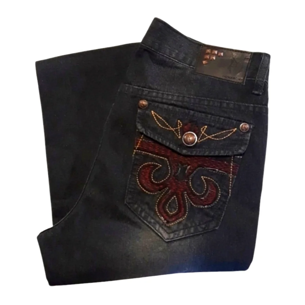 Monarchy Dark Blue Wash Denim Jeans. Men's Size: Waist 32x32 Inseam. - Picture 3 of 7